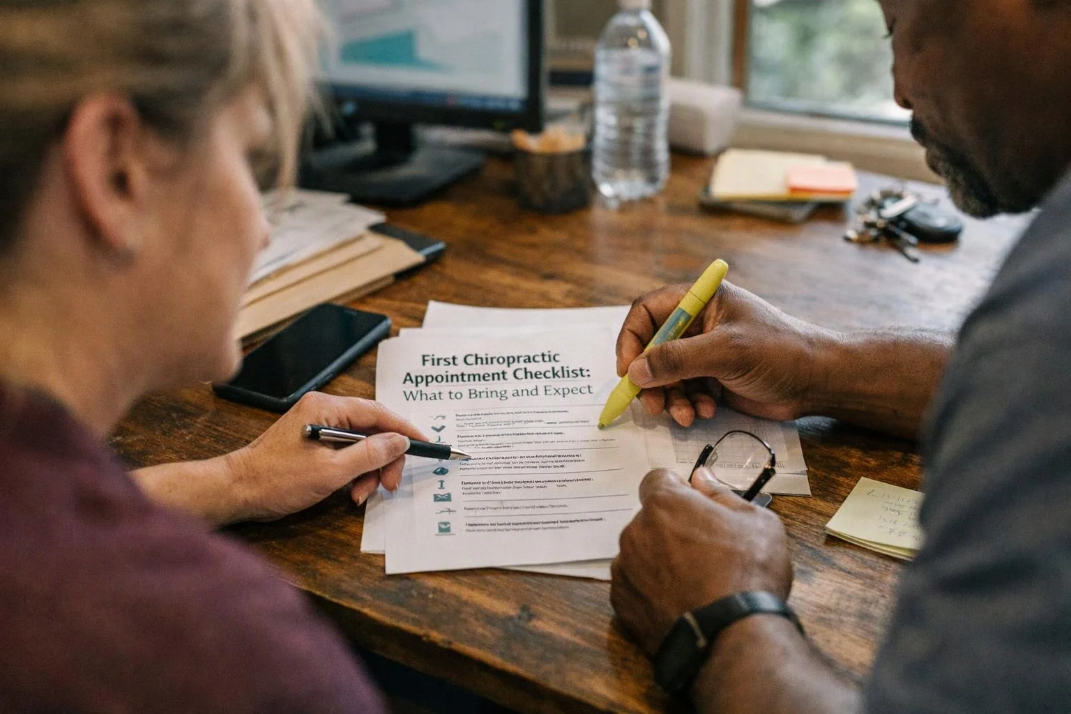 First Chiropractic Appointment Checklist: What to Bring and Expect